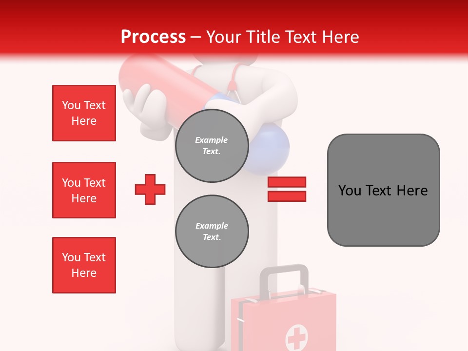 Paramedic Headache Isolated PowerPoint Template