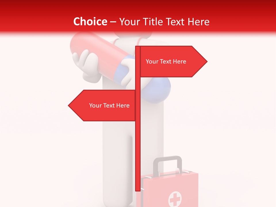 Paramedic Headache Isolated PowerPoint Template