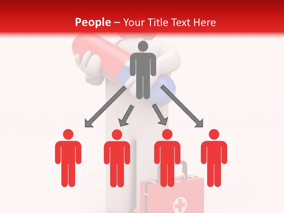 Paramedic Headache Isolated PowerPoint Template