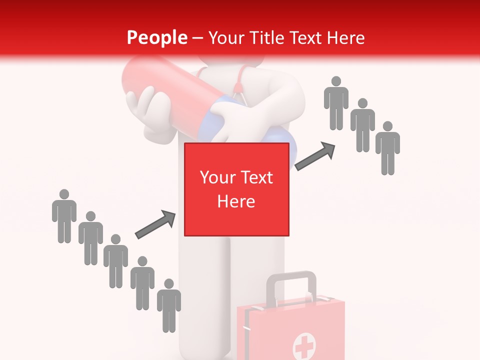 Paramedic Headache Isolated PowerPoint Template