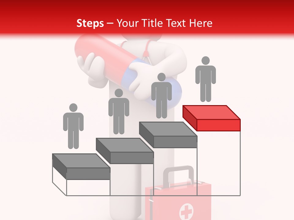 Paramedic Headache Isolated PowerPoint Template