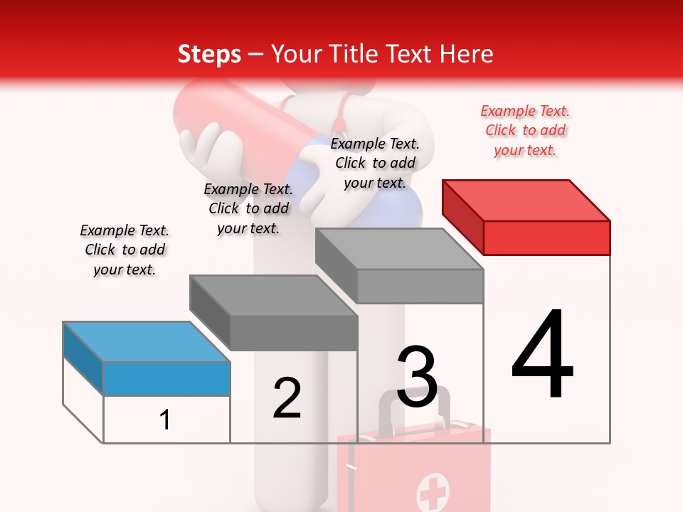 Paramedic Headache Isolated PowerPoint Template