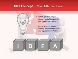 Business Decision Toy PowerPoint Template