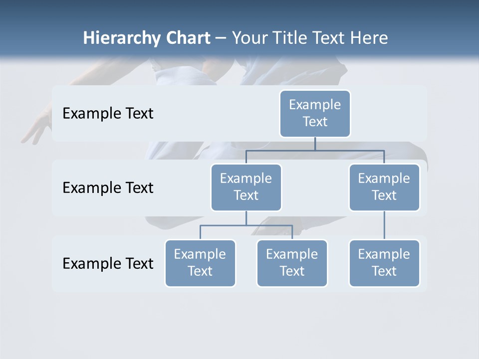 A Man Is Jumping In The Air With His Feet In The Air PowerPoint Template