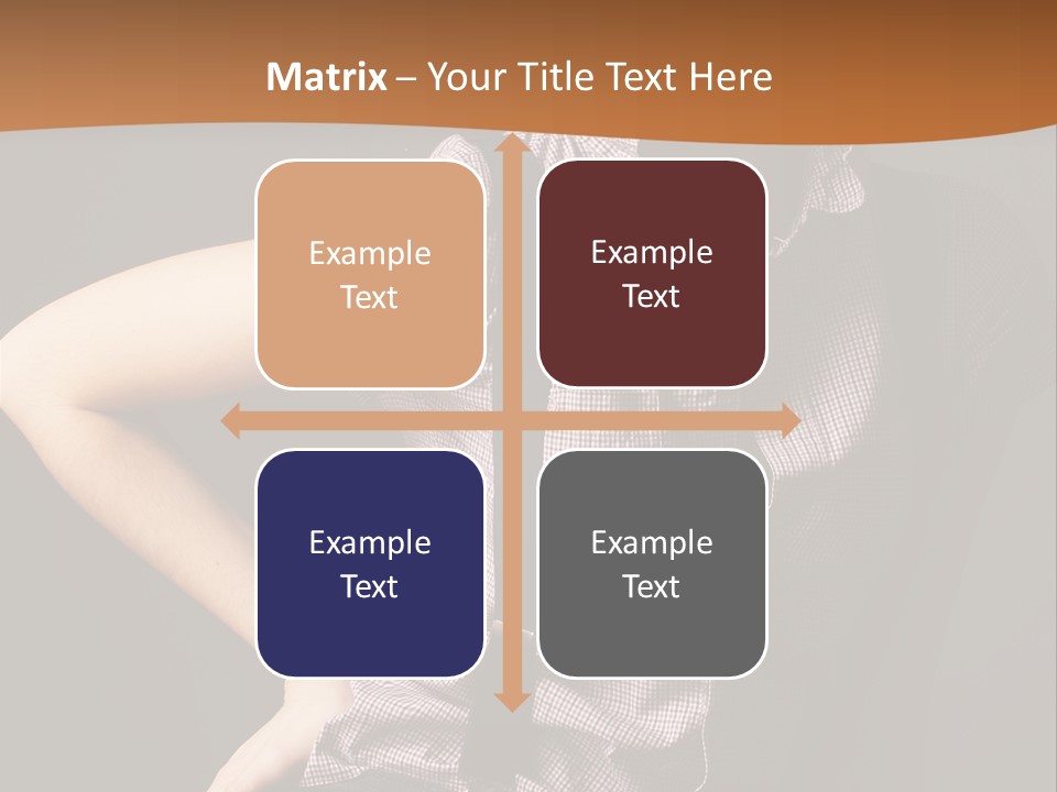 Girl Vogue Skin PowerPoint Template