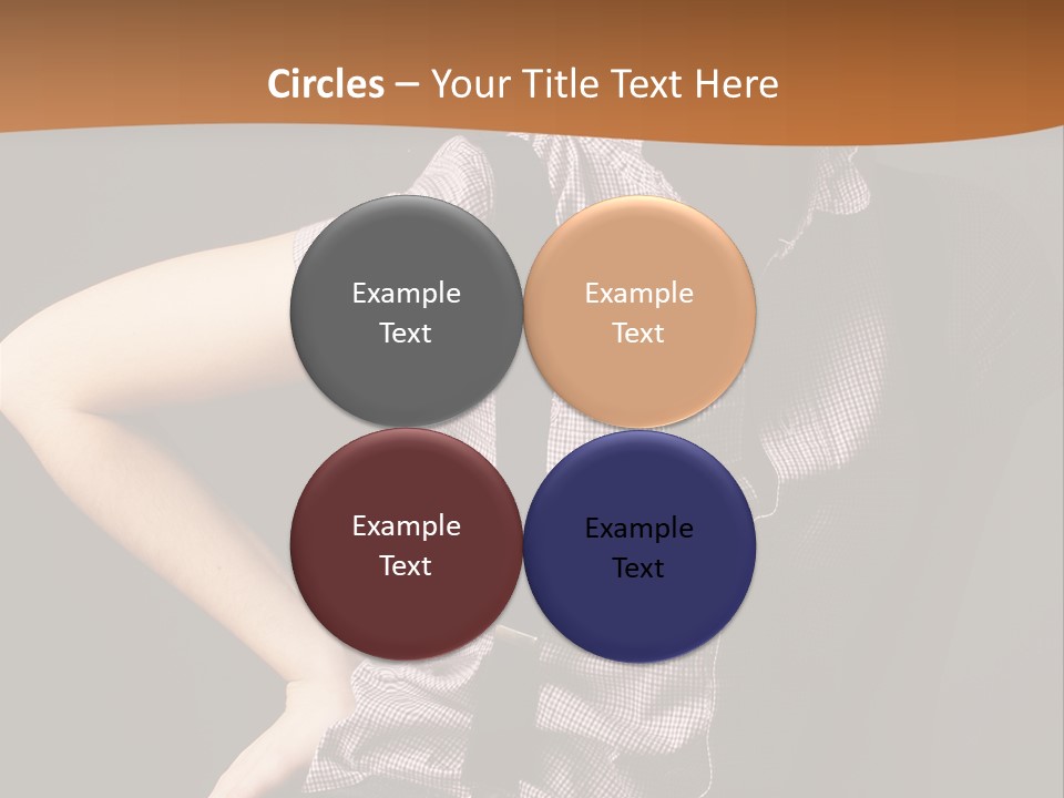 Girl Vogue Skin PowerPoint Template