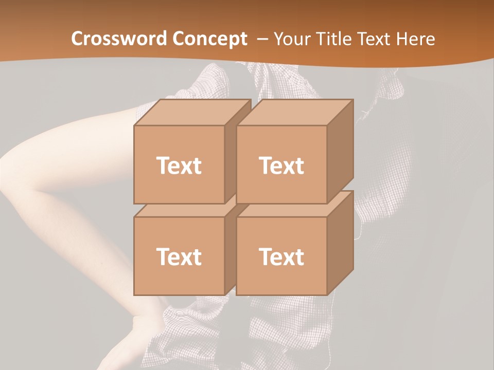 Girl Vogue Skin PowerPoint Template