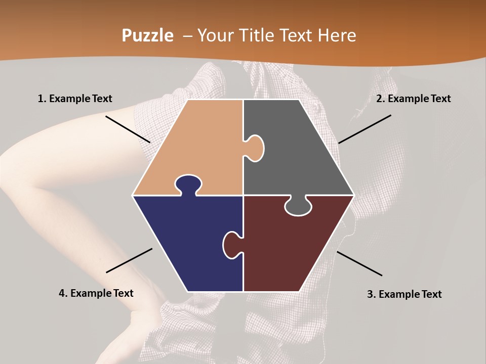 Girl Vogue Skin PowerPoint Template