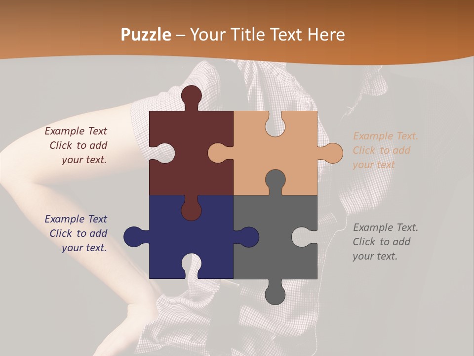 Girl Vogue Skin PowerPoint Template