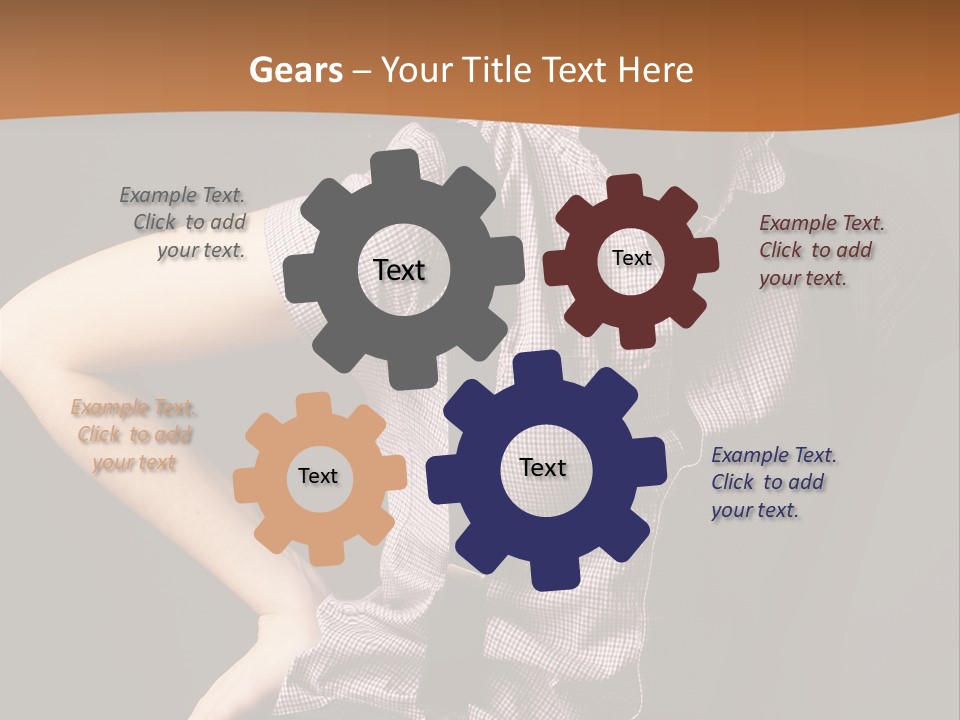 Girl Vogue Skin PowerPoint Template