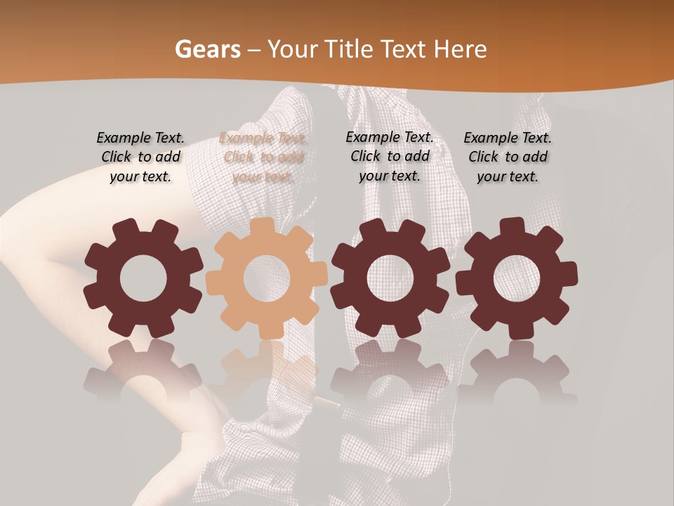 Girl Vogue Skin PowerPoint Template