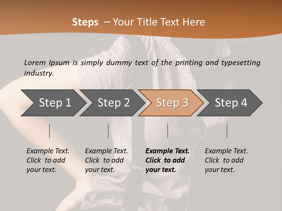Girl Vogue Skin PowerPoint Template