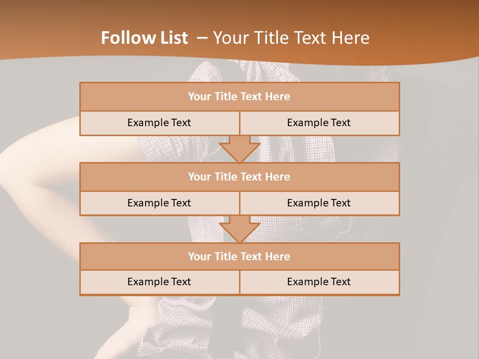 Girl Vogue Skin PowerPoint Template