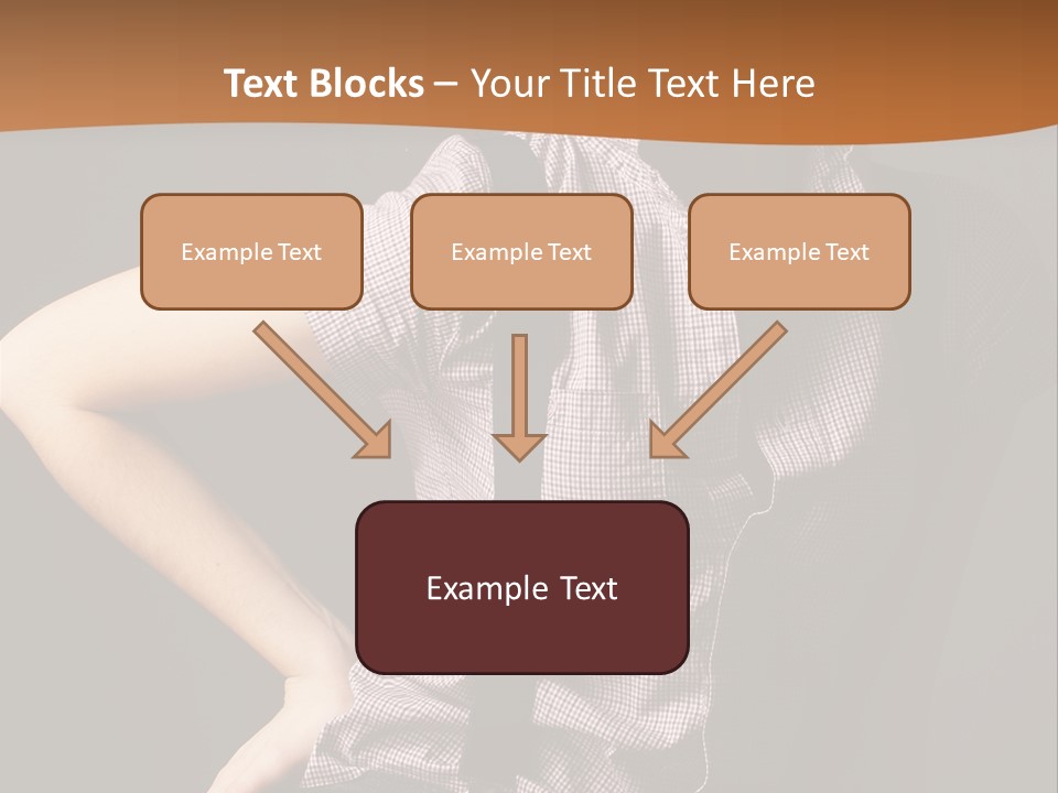 Girl Vogue Skin PowerPoint Template