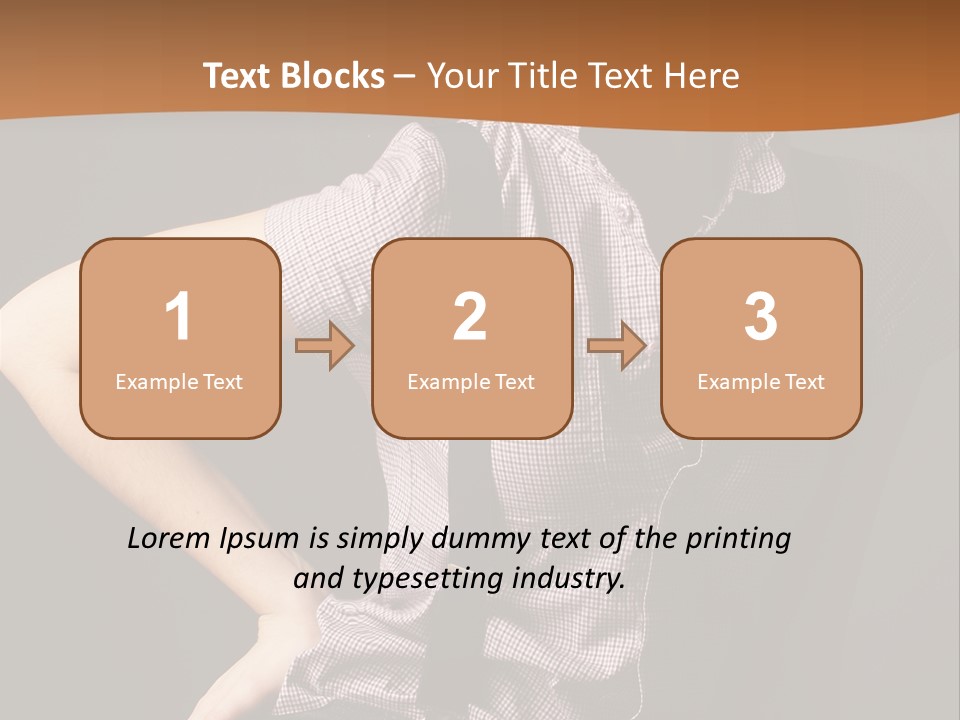 Girl Vogue Skin PowerPoint Template