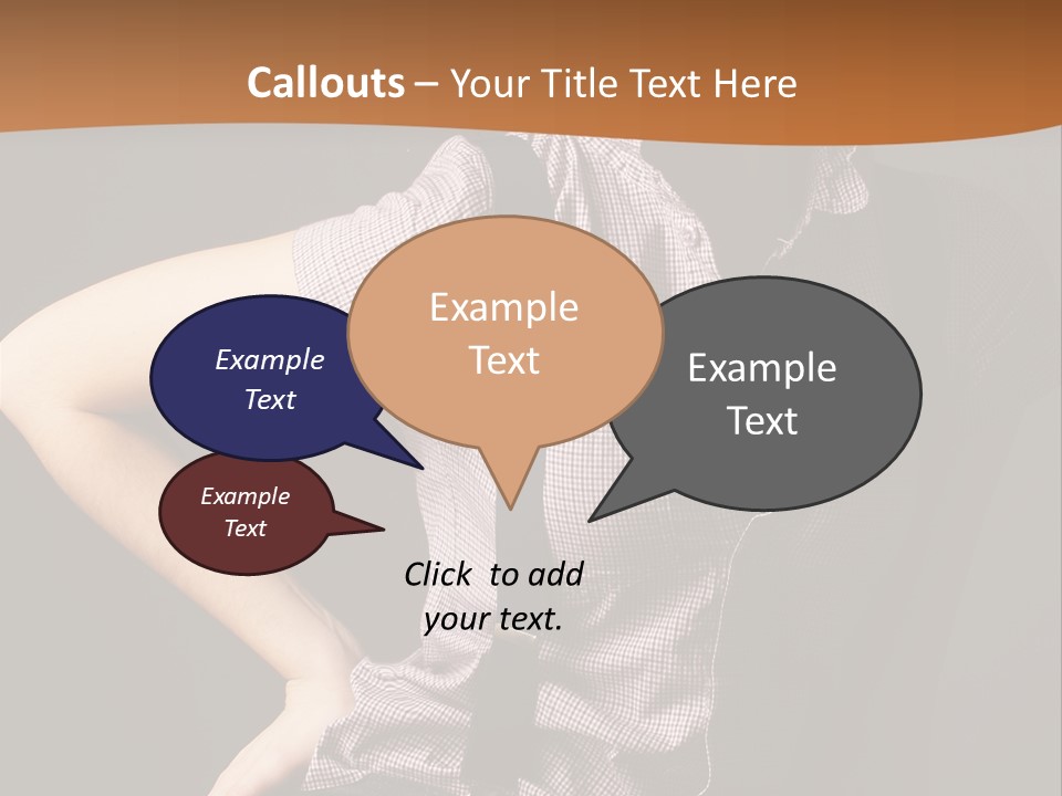 Girl Vogue Skin PowerPoint Template