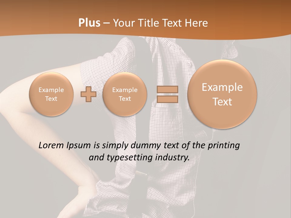 Girl Vogue Skin PowerPoint Template