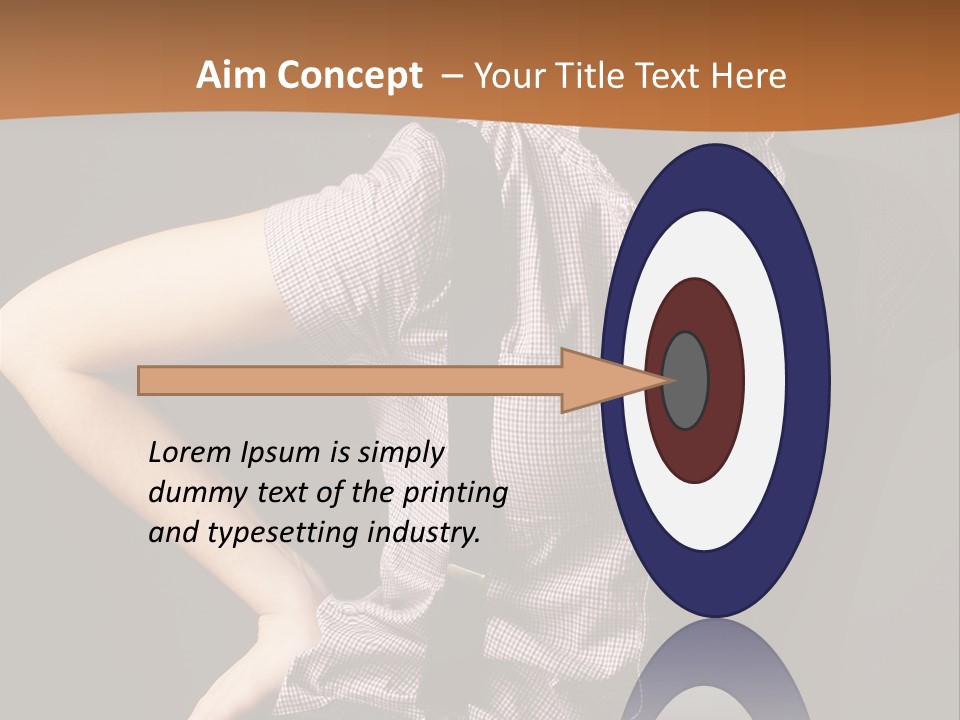 Girl Vogue Skin PowerPoint Template