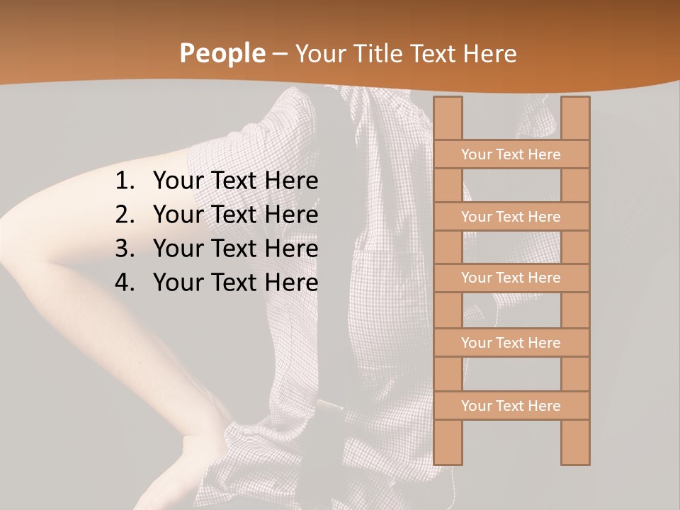 Girl Vogue Skin PowerPoint Template