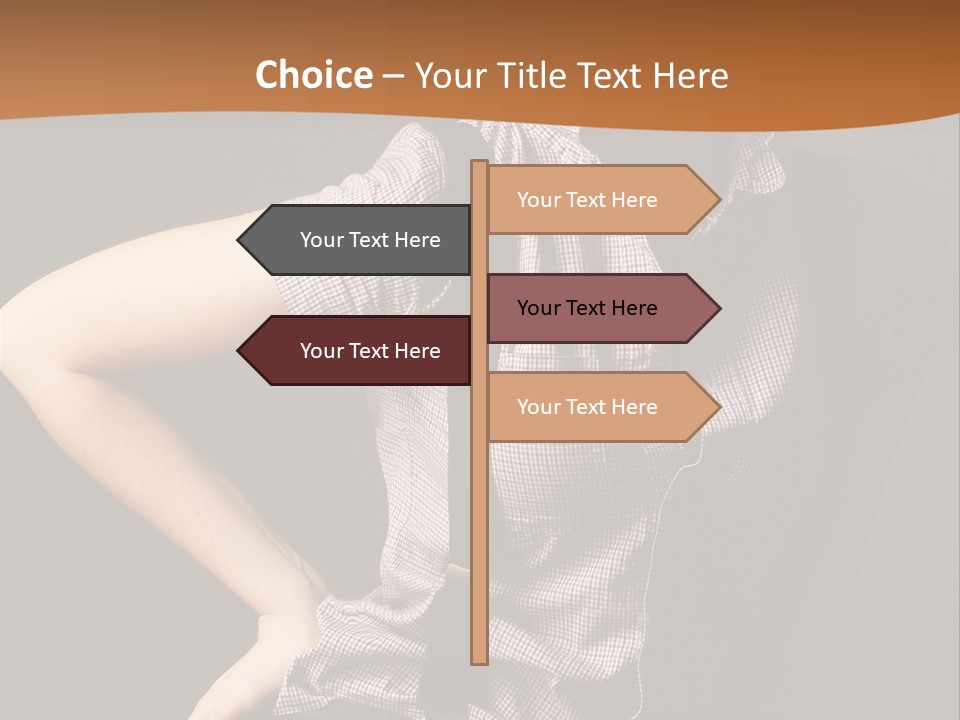 Girl Vogue Skin PowerPoint Template