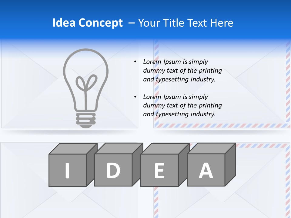 Wireless Object Parcel PowerPoint Template