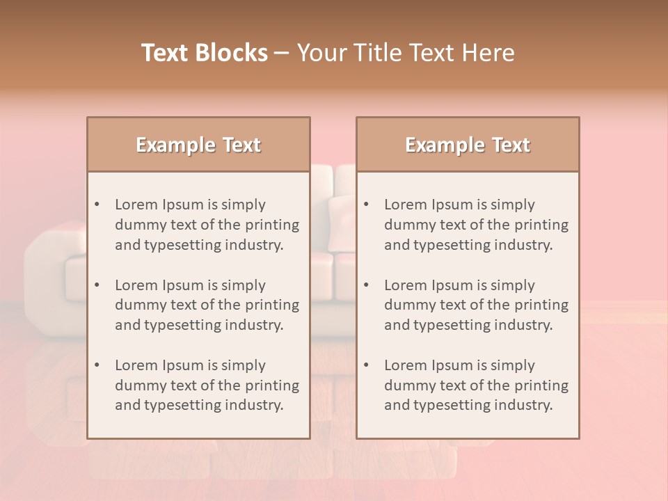 Beautiful Relax Home PowerPoint Template