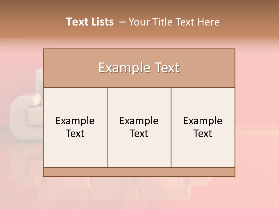 Beautiful Relax Home PowerPoint Template