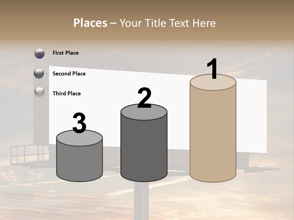 Sign City Advert PowerPoint Template