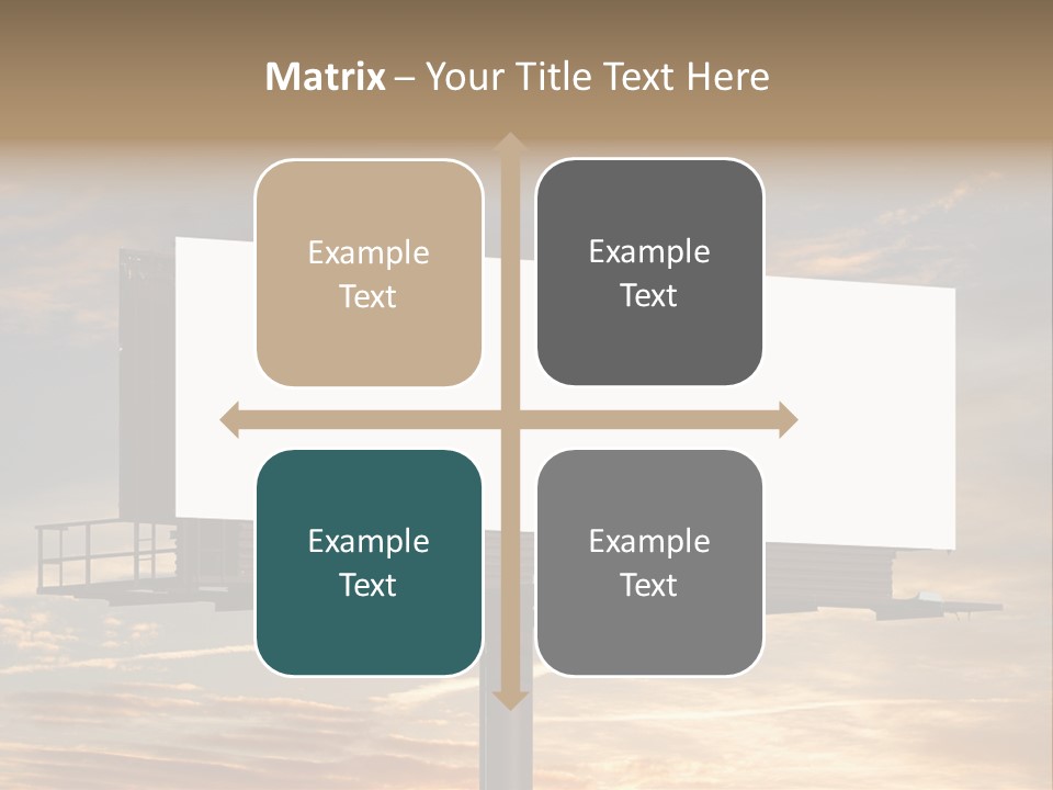 Sign City Advert PowerPoint Template