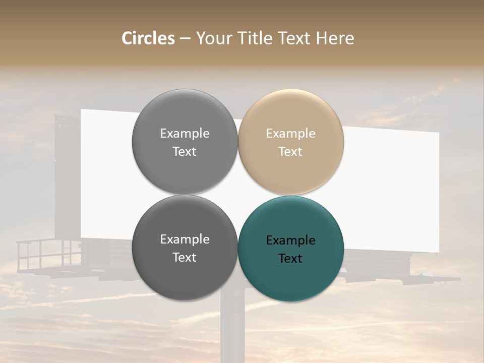 Sign City Advert PowerPoint Template