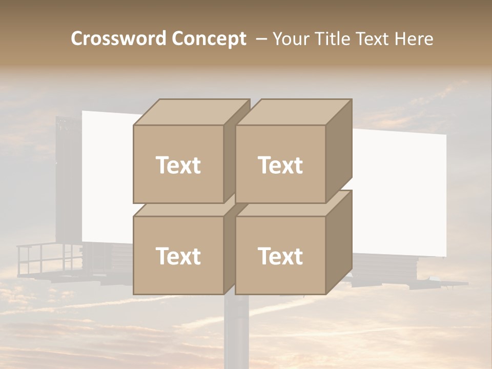 Sign City Advert PowerPoint Template