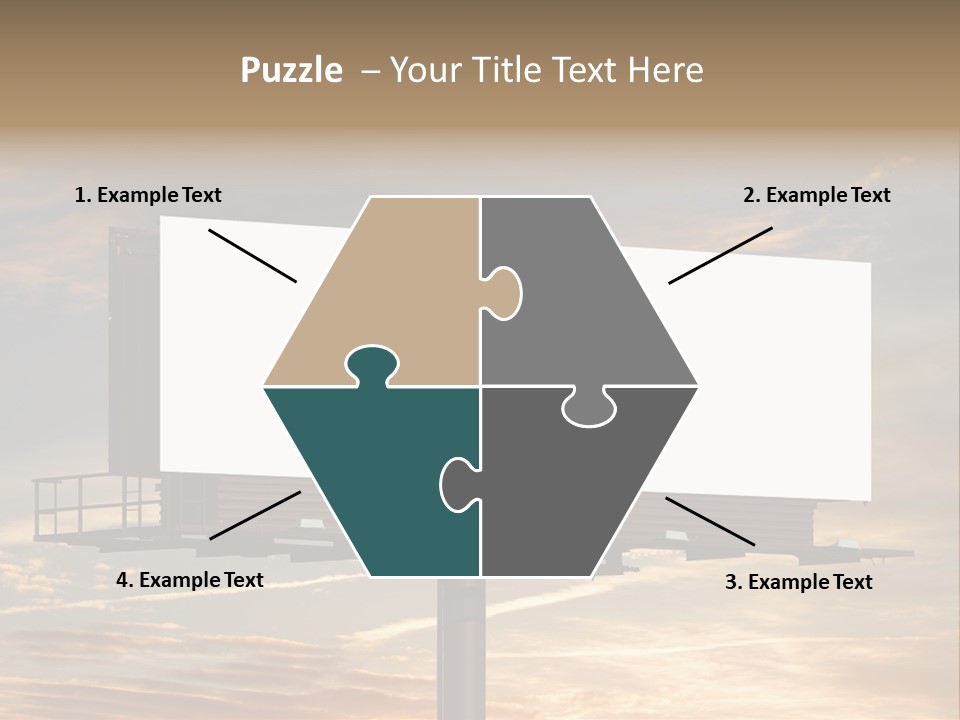 Sign City Advert PowerPoint Template