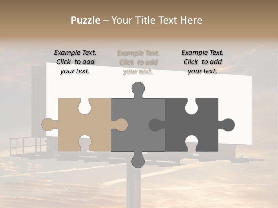 Sign City Advert PowerPoint Template