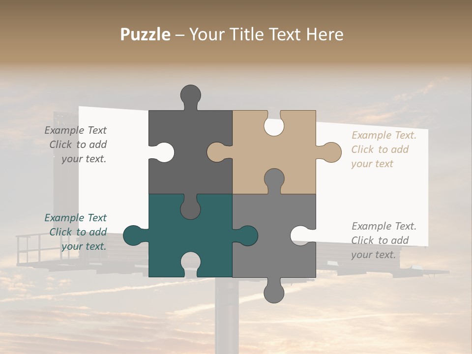 Sign City Advert PowerPoint Template