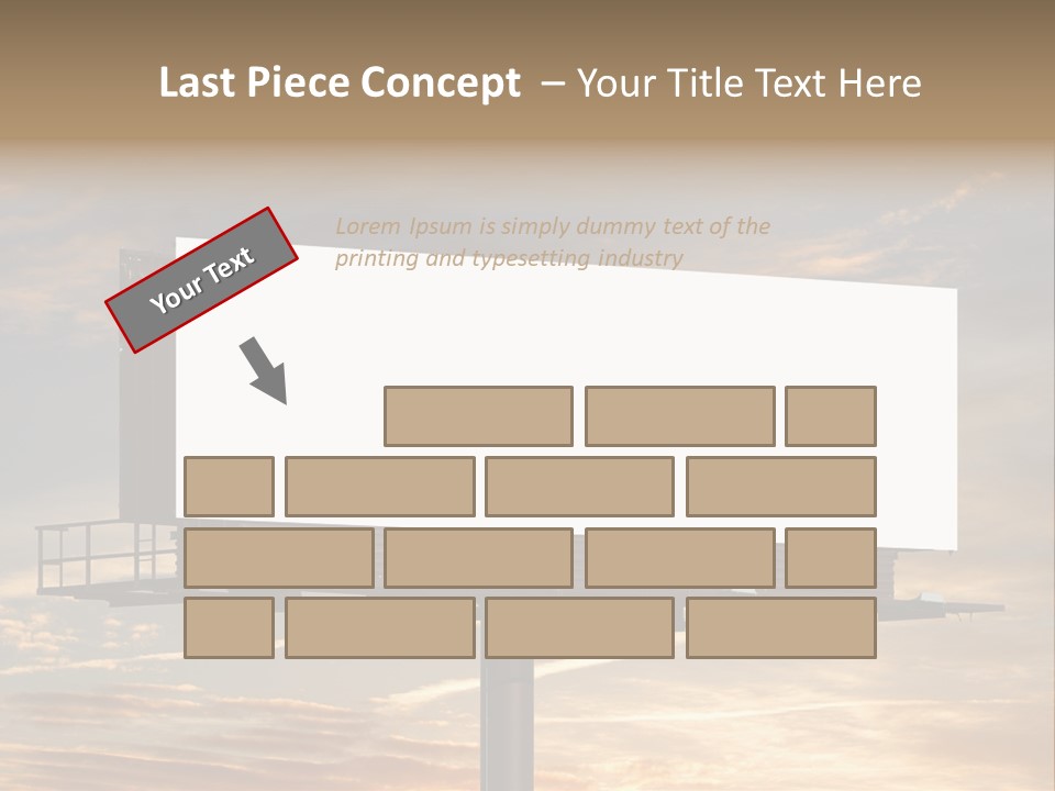 Sign City Advert PowerPoint Template