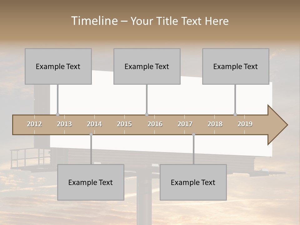 Sign City Advert PowerPoint Template