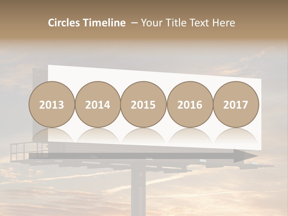 Sign City Advert PowerPoint Template