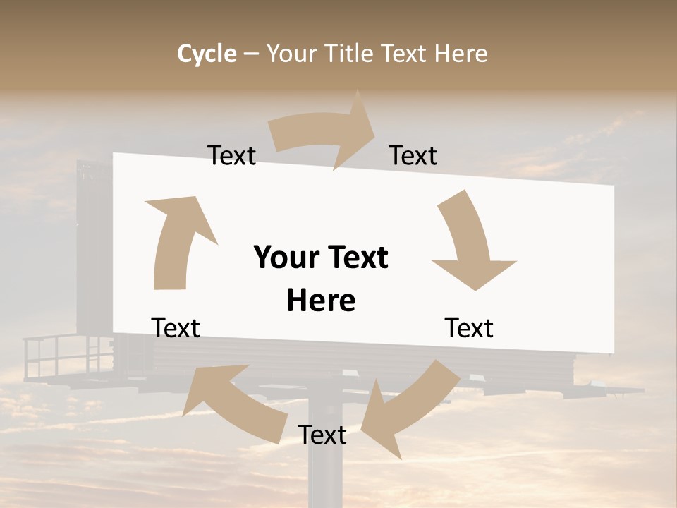 Sign City Advert PowerPoint Template