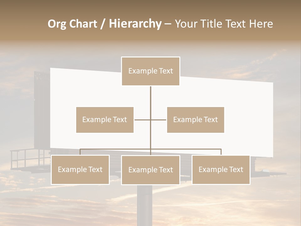 Sign City Advert PowerPoint Template
