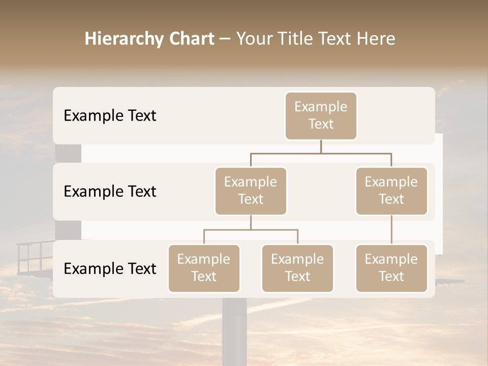 Sign City Advert PowerPoint Template