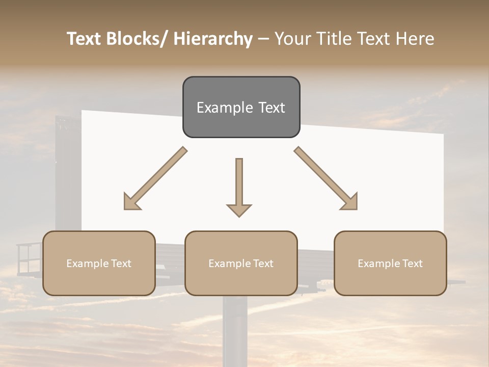 Sign City Advert PowerPoint Template
