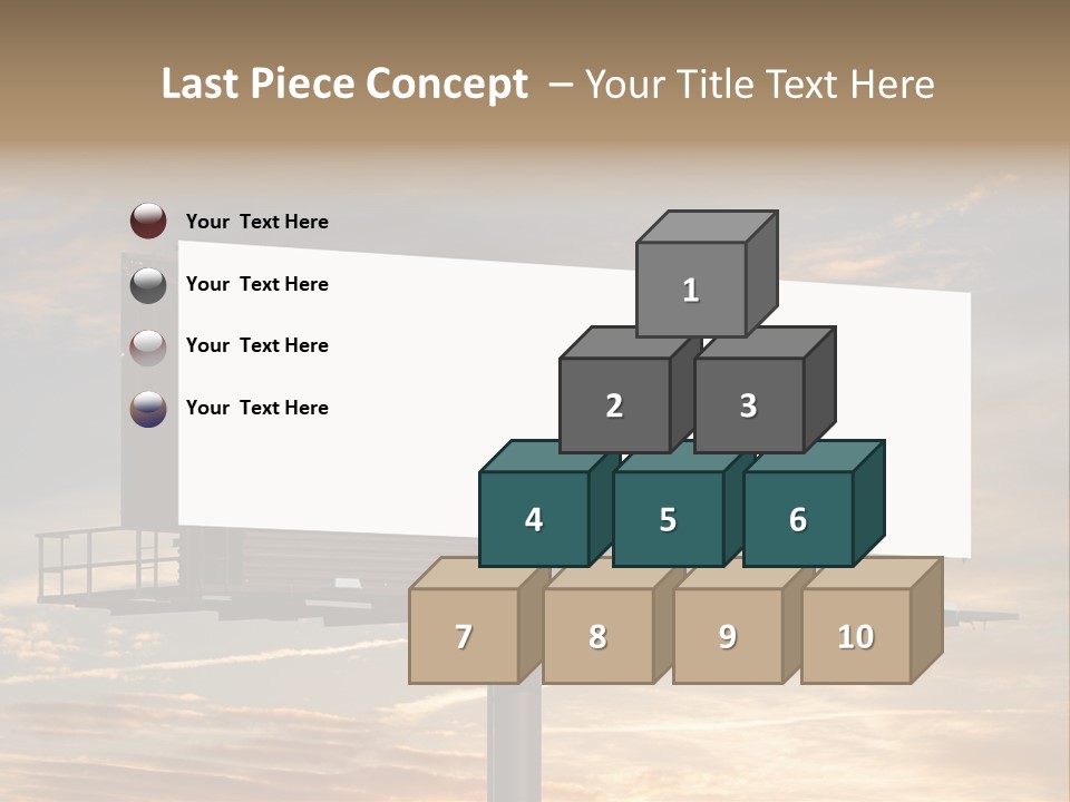 Sign City Advert PowerPoint Template