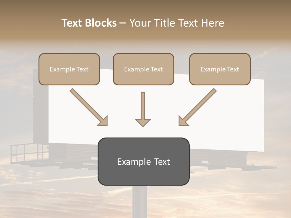 Sign City Advert PowerPoint Template