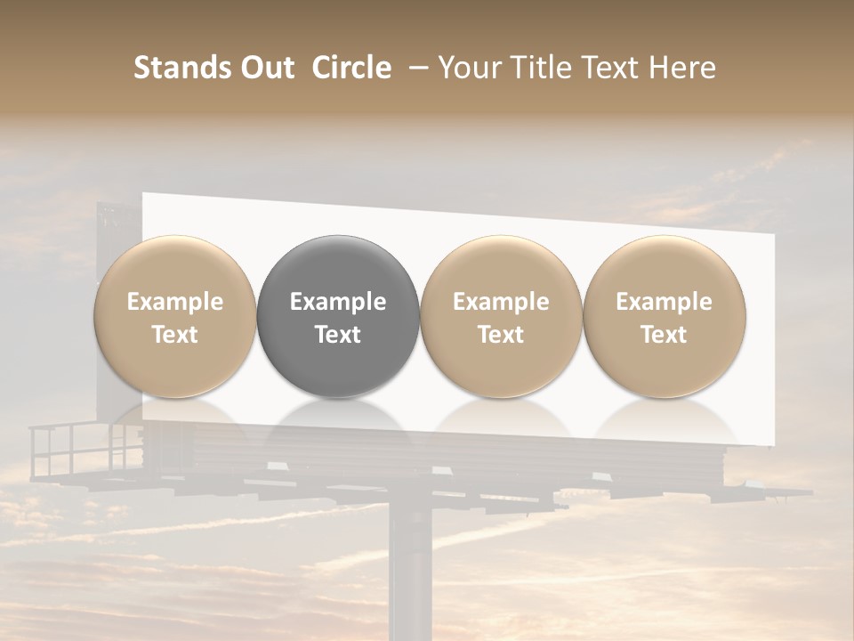 Sign City Advert PowerPoint Template