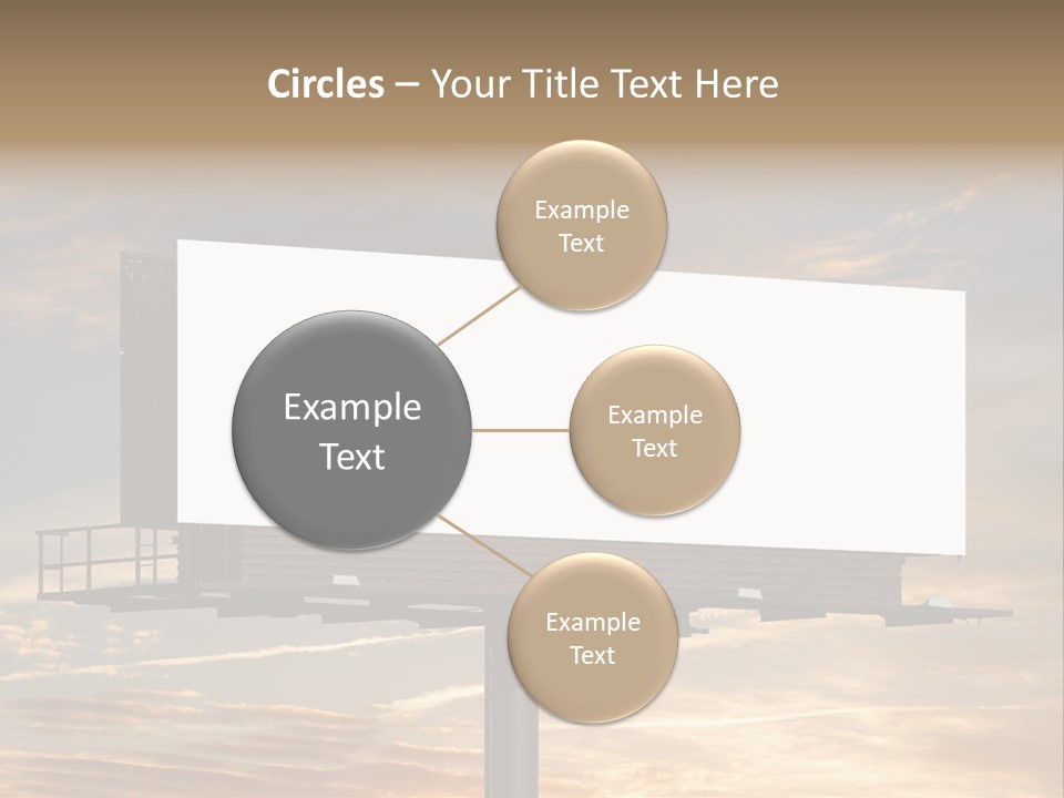 Sign City Advert PowerPoint Template