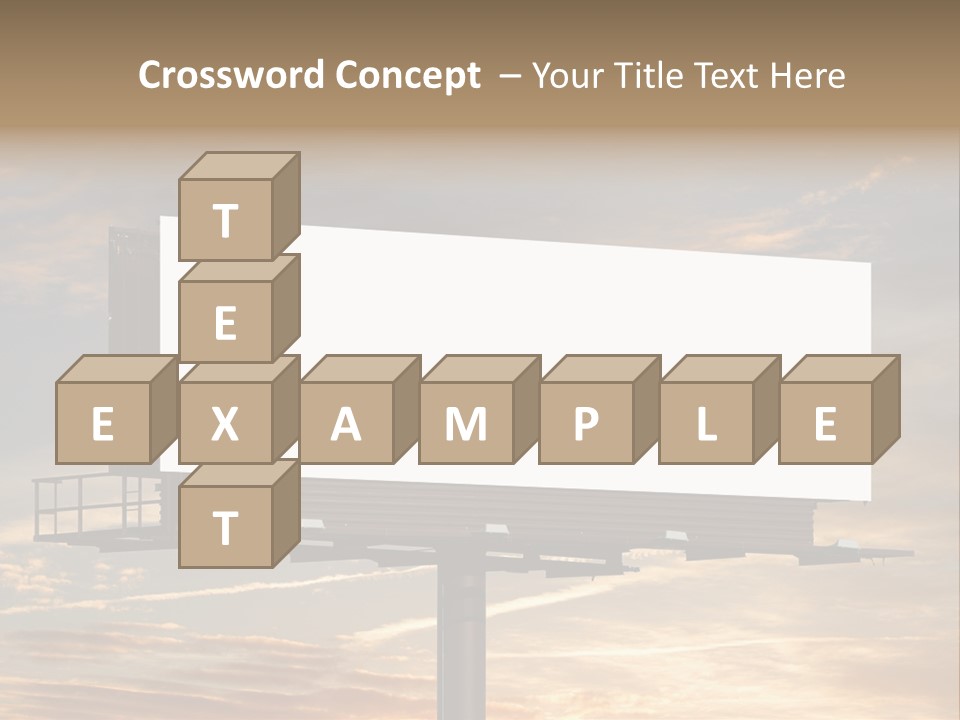 Sign City Advert PowerPoint Template