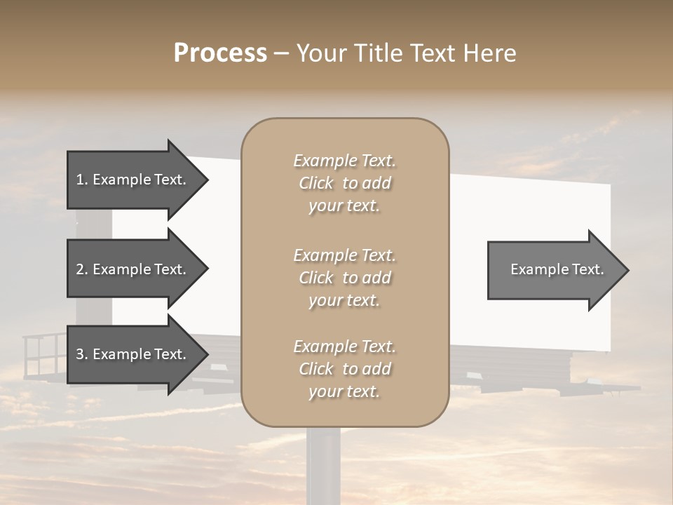 Sign City Advert PowerPoint Template