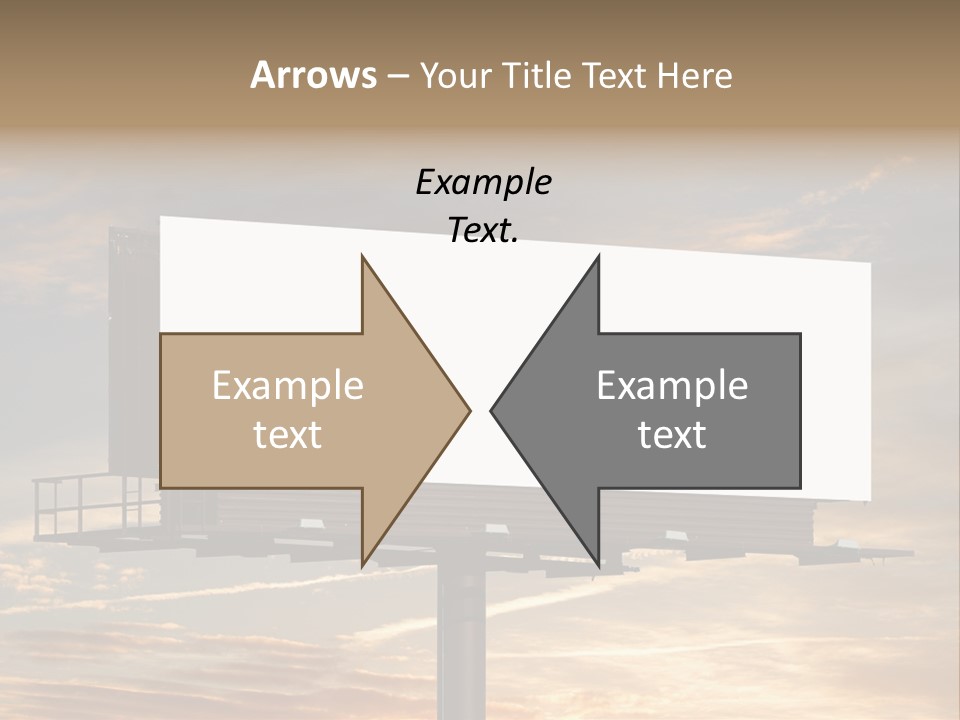Sign City Advert PowerPoint Template