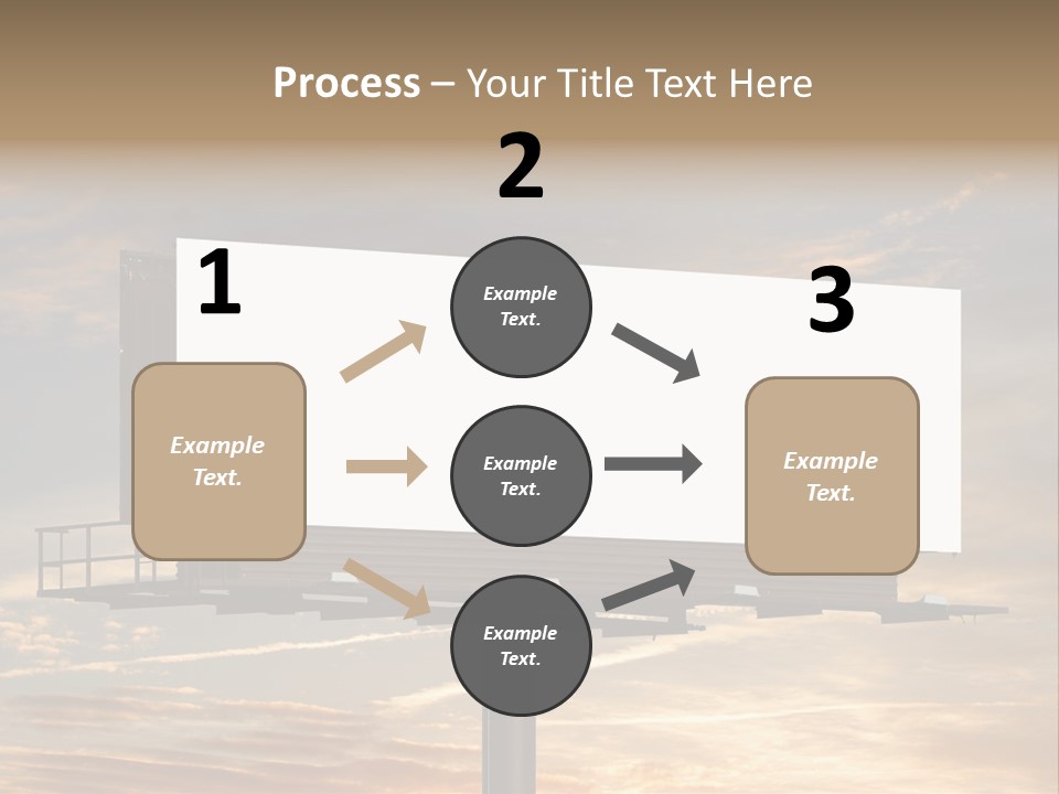 Sign City Advert PowerPoint Template