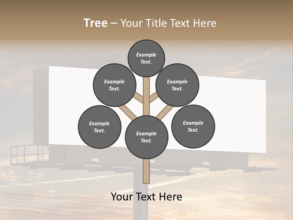 Sign City Advert PowerPoint Template